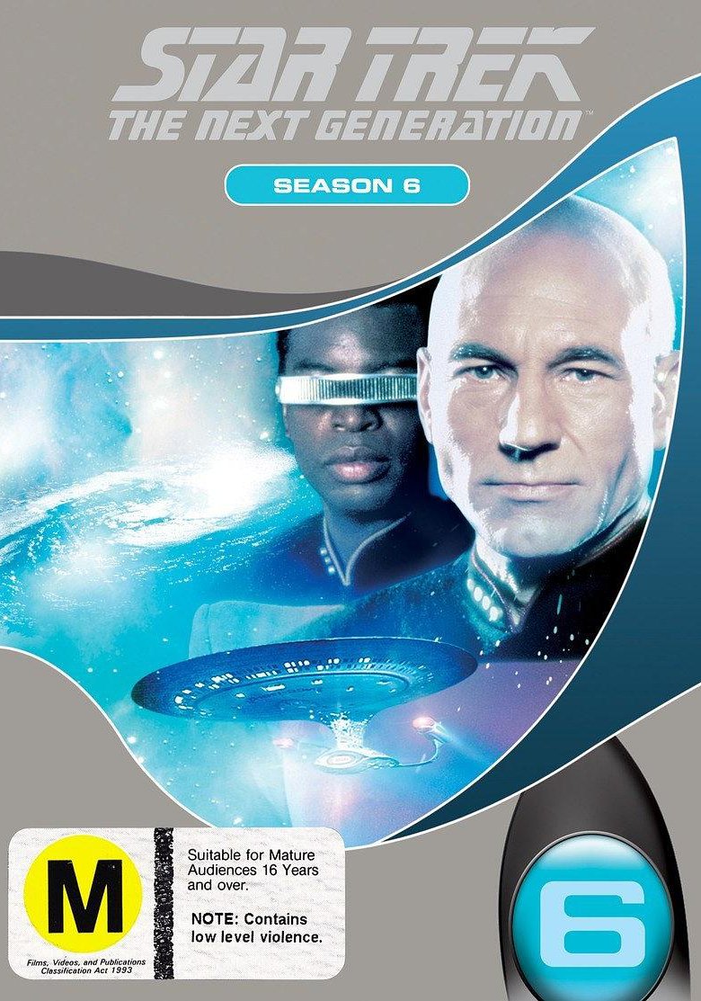 星际旅行：下一代 第六季的海报