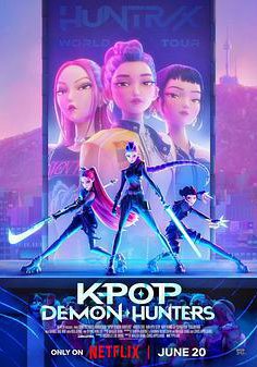 K-POP：猎魔女团的海报