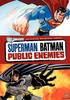 超人与蝙蝠侠：公众之敌的海报