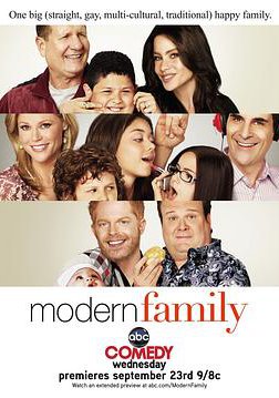 摩登家庭 第一季的海报