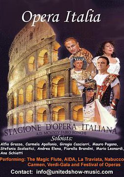 意大利歌剧的海报
